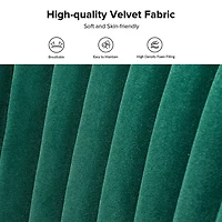 Green Velvet Monica Loveseat