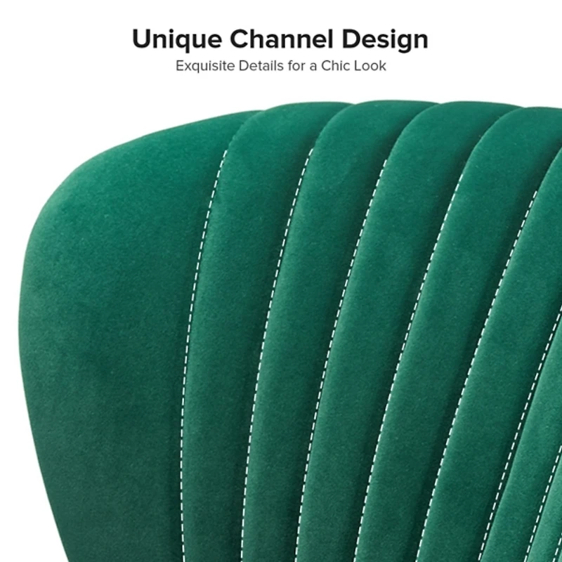 Green Velvet Monica Loveseat