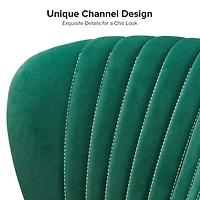 Green Velvet Monica Loveseat