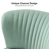 Sage Velvet Monica Loveseat