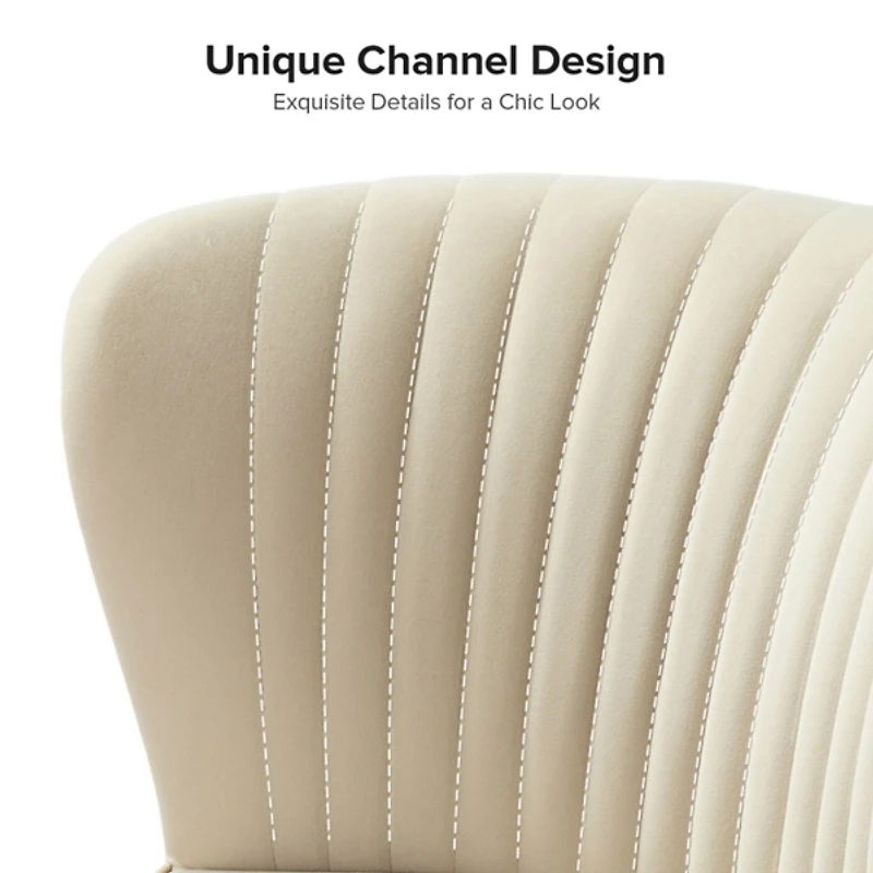 Tan Velvet Monica Loveseat