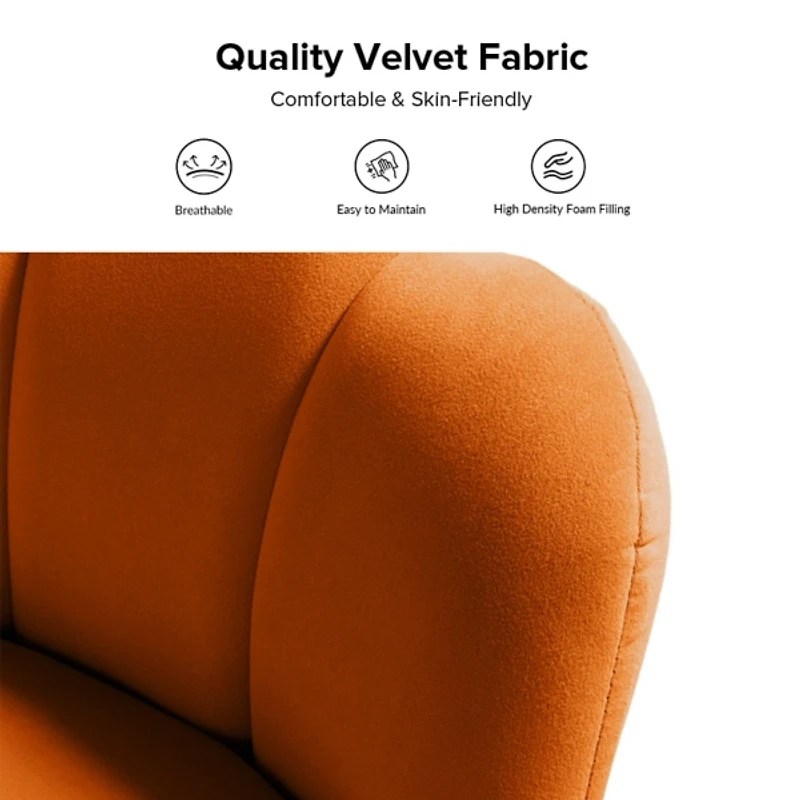 Velvet Donata Loveseat