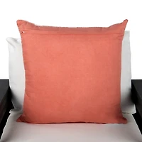 Pink Wide Stripe Outdoor Pillow