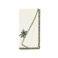 Holly Berry Napkins, Set of 4
