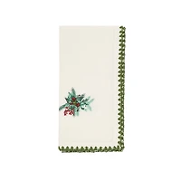 Holly Berry Napkins, Set of 4