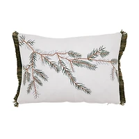 Pine Branch Lumbar Pillow