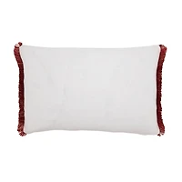 Holly Branch Lumbar Pillow