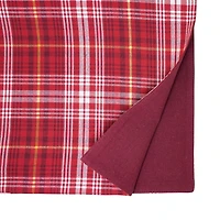 Red Rustic Plaid Christmas Table Runner