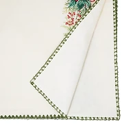 Holly Berry Border Christmas Table Runner