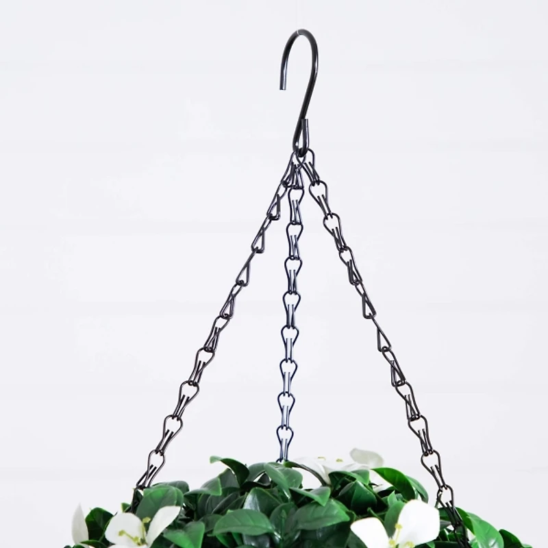 UV Resistant Gardenia Hanging Basket
