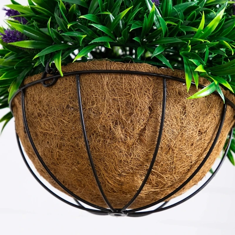 UV Resistant Lavender Hanging Basket