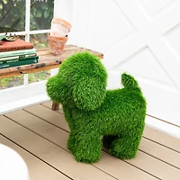 UV Resistant Grass Garden Plush Topiary Dog