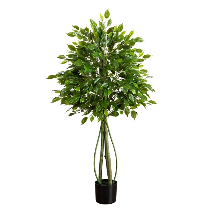 4.5 ft. UV Resistant Artificial Ficus Tree
