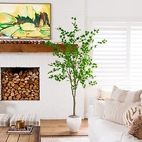 7 ft. Artificial Green Maple Tree