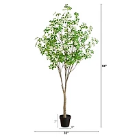 7 ft. Dogwood Tree in Nursery Planter