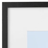 Matte Black Rectangular Picture Frame, 16x20