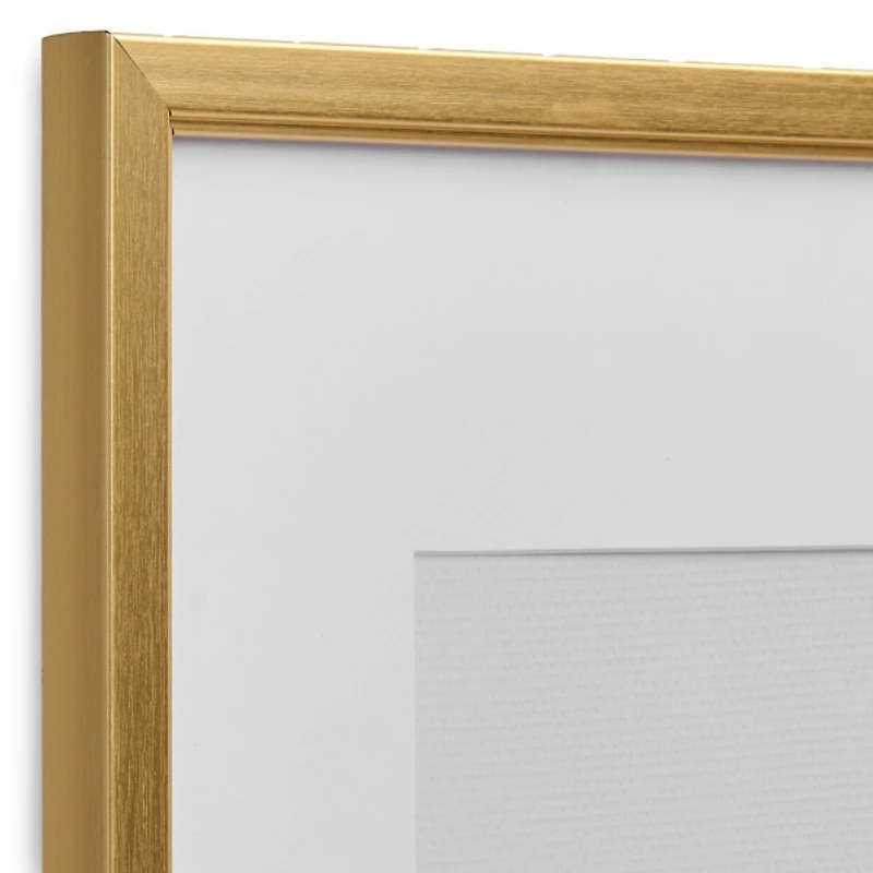 Matte Gold Rectangular Picture Frame, 16x20