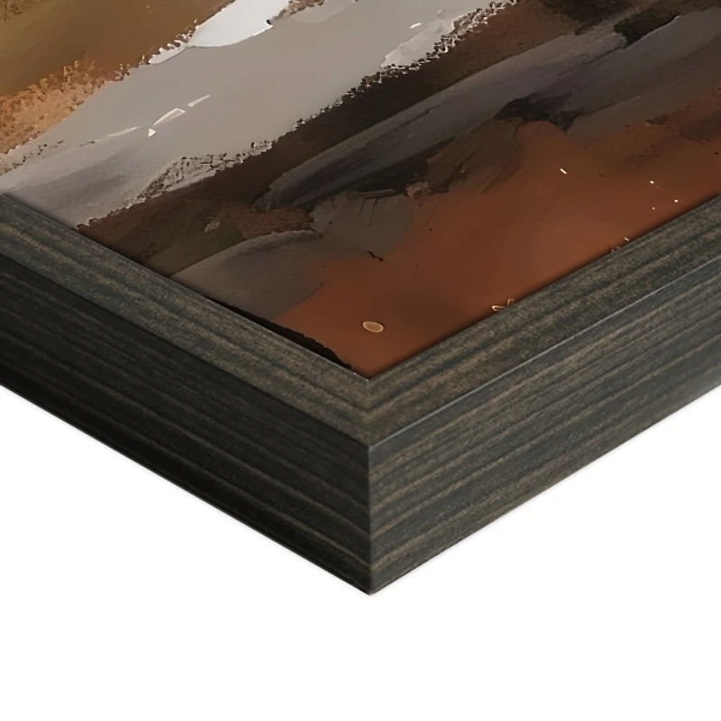 Hydrangeas and Citrus Framed Canvas Art Print