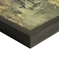 Hill Country Gray Framed Canvas Art Print