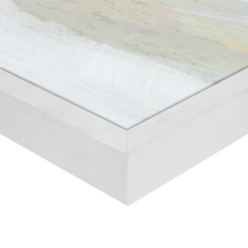 Muted Harmony Framed Canvas Art Print