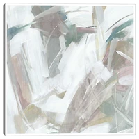 Muted Harmony Framed Canvas Art Print