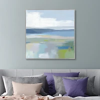 Quiet Cove Framed Canvas Art Print