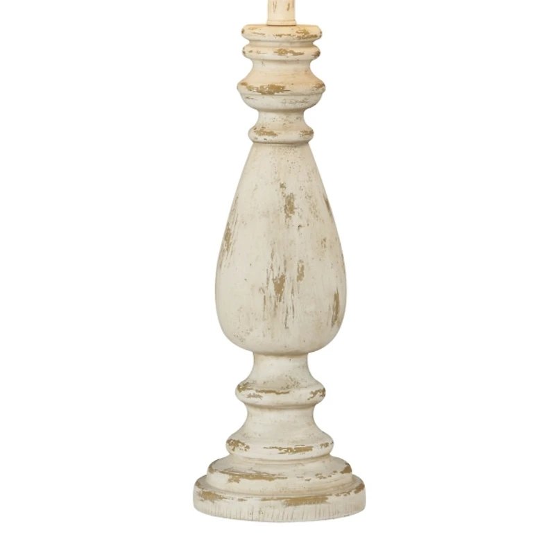 Twyla Distressed Cream Table Lamp