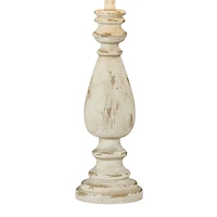 Twyla Distressed Cream Table Lamp