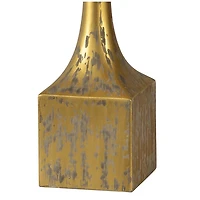 Leland Distressed Gold Table Lamp
