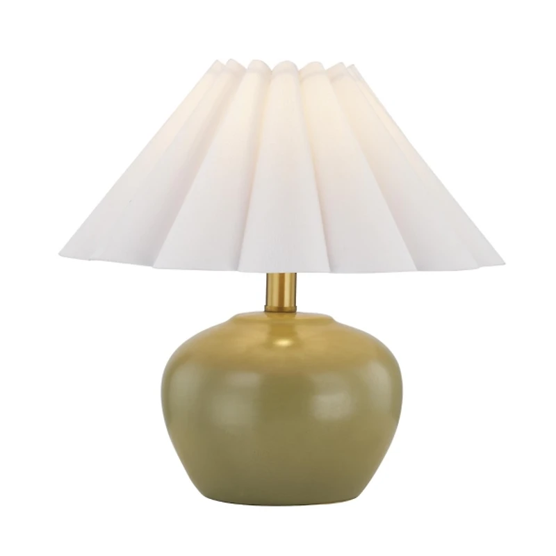 Harlow Green Ceramic Table Lamp