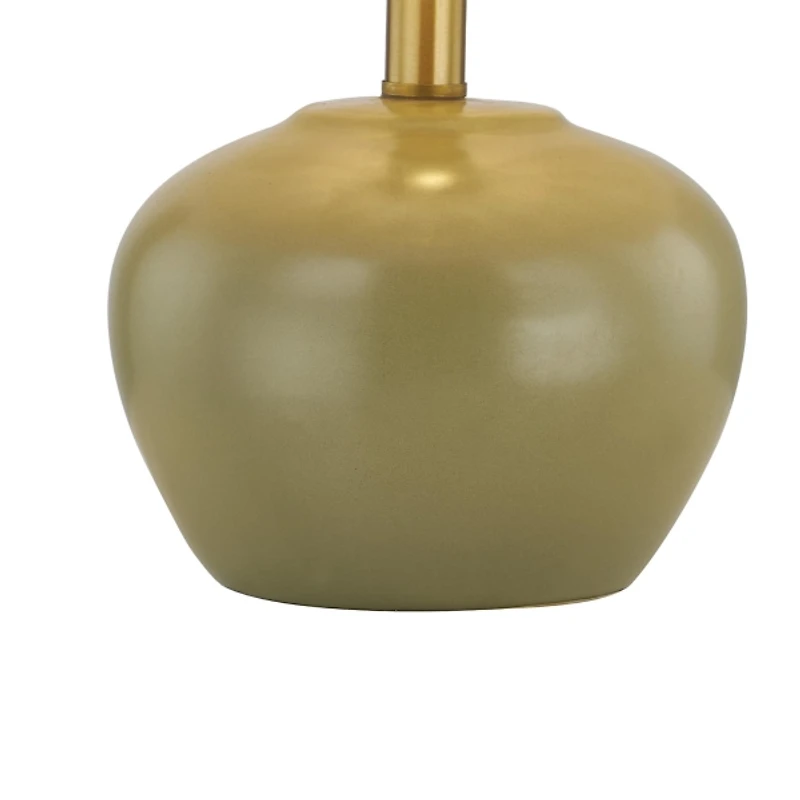 Harlow Green Ceramic Table Lamp