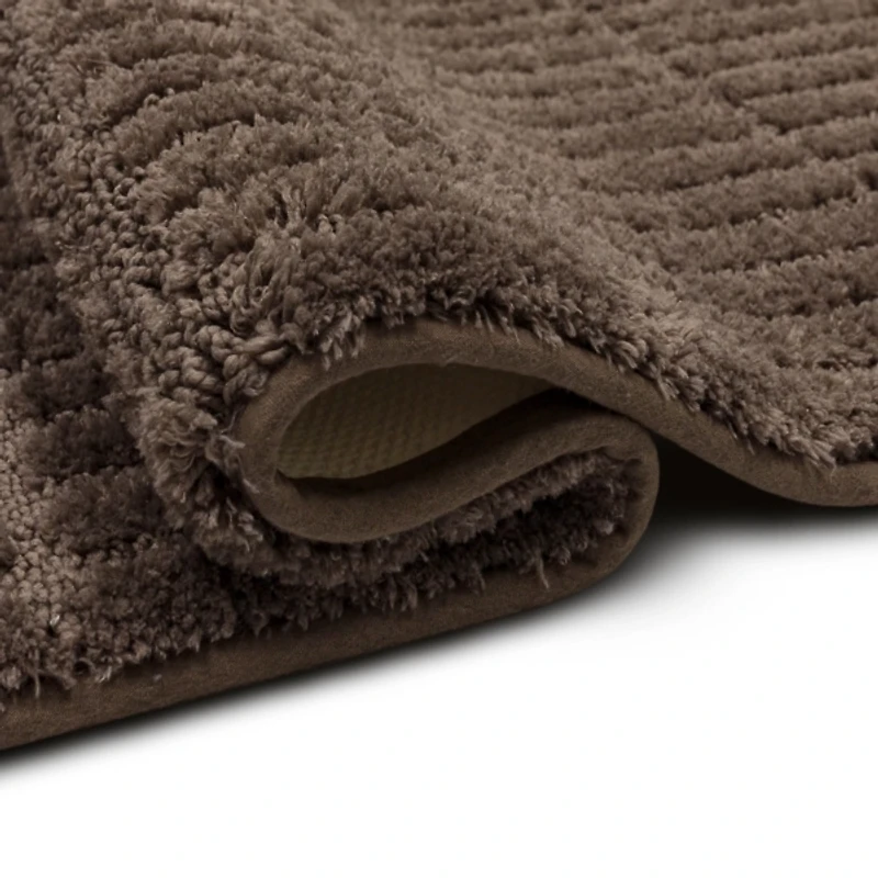 Sanctuary Walnut Bath Rug, 40x24