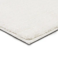 Sanctuary White Bath Rug, 34x20