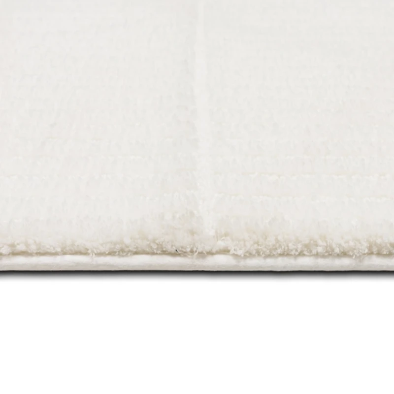 Sanctuary White Bath Rug, 34x20