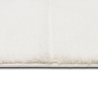 Sanctuary White Bath Rug, 34x20