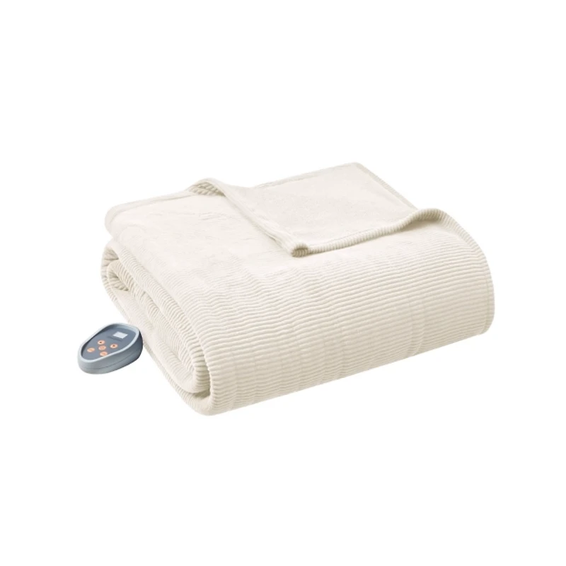 Beautyrest Micro Fleece Heated Queen Blanket