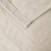 Tan Beautyrest Micro Fleece Heated King Blanket