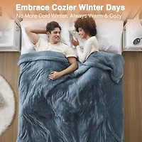 Beautyrest Berber Heated Queen Blanket