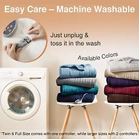 Beautyrest Brown Berber Heated Full Blanket