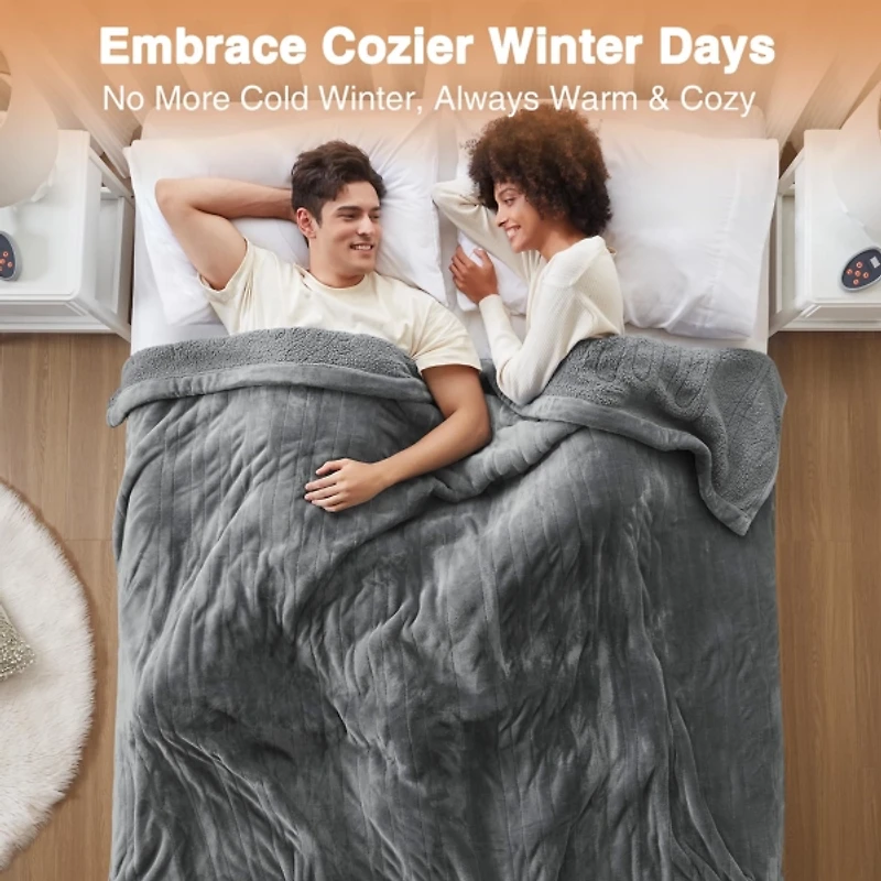 Beautyrest Berber Heated Full Blanket