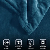 Beautyrest Plush Heated Twin Blanket