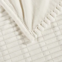 Serta Corded Plush Heated Twin Blanket