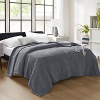 Serta Gray Dream Soft Twin Heated Blanket