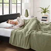 Serta Green Dream Soft Full Heated Blanket