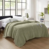 Serta Green Dream Soft Queen Heated Blanket