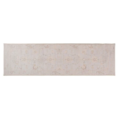 Luna Ivory Washable Runner, 2x7