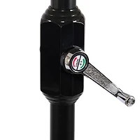 White Scalloped Outdoor Umbrella