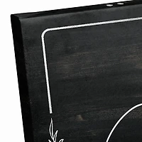 Personalized Merry Christmas Greenery Canvas Print