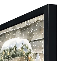 Hearts Come Home For Christmas Framed Art Print