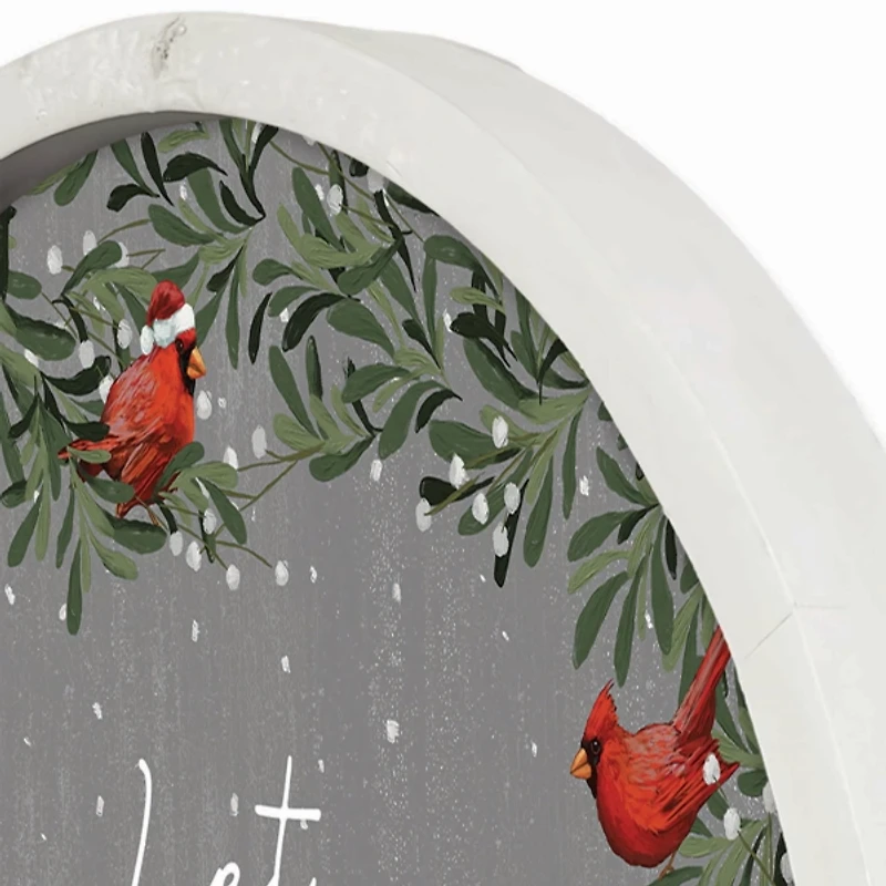 Let Heaven & Nature Sing White Framed Wall Plaque